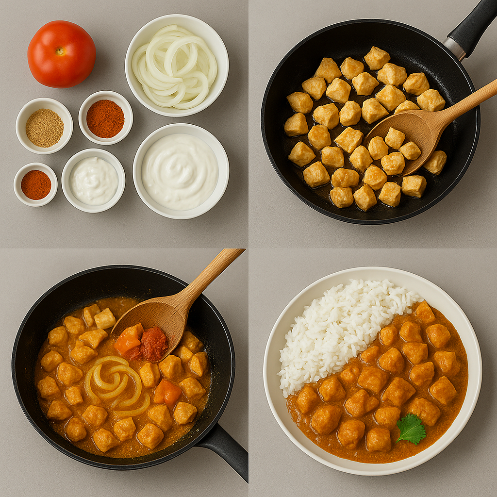 Instruction visual for Chicken Curry