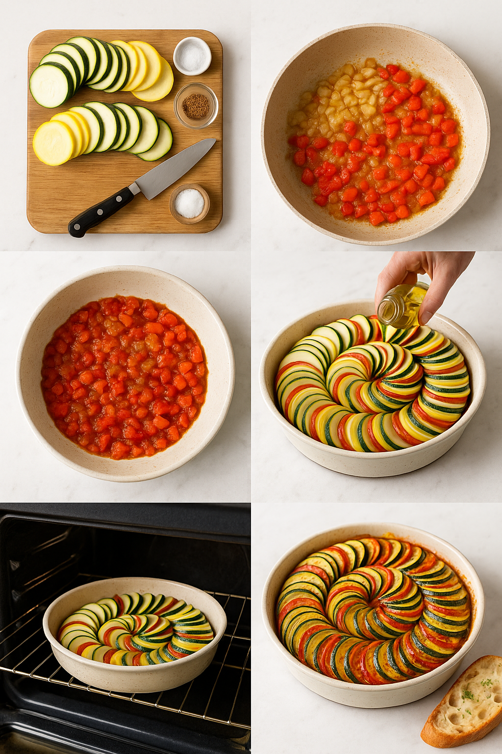 Instruction visual for Ratatouille